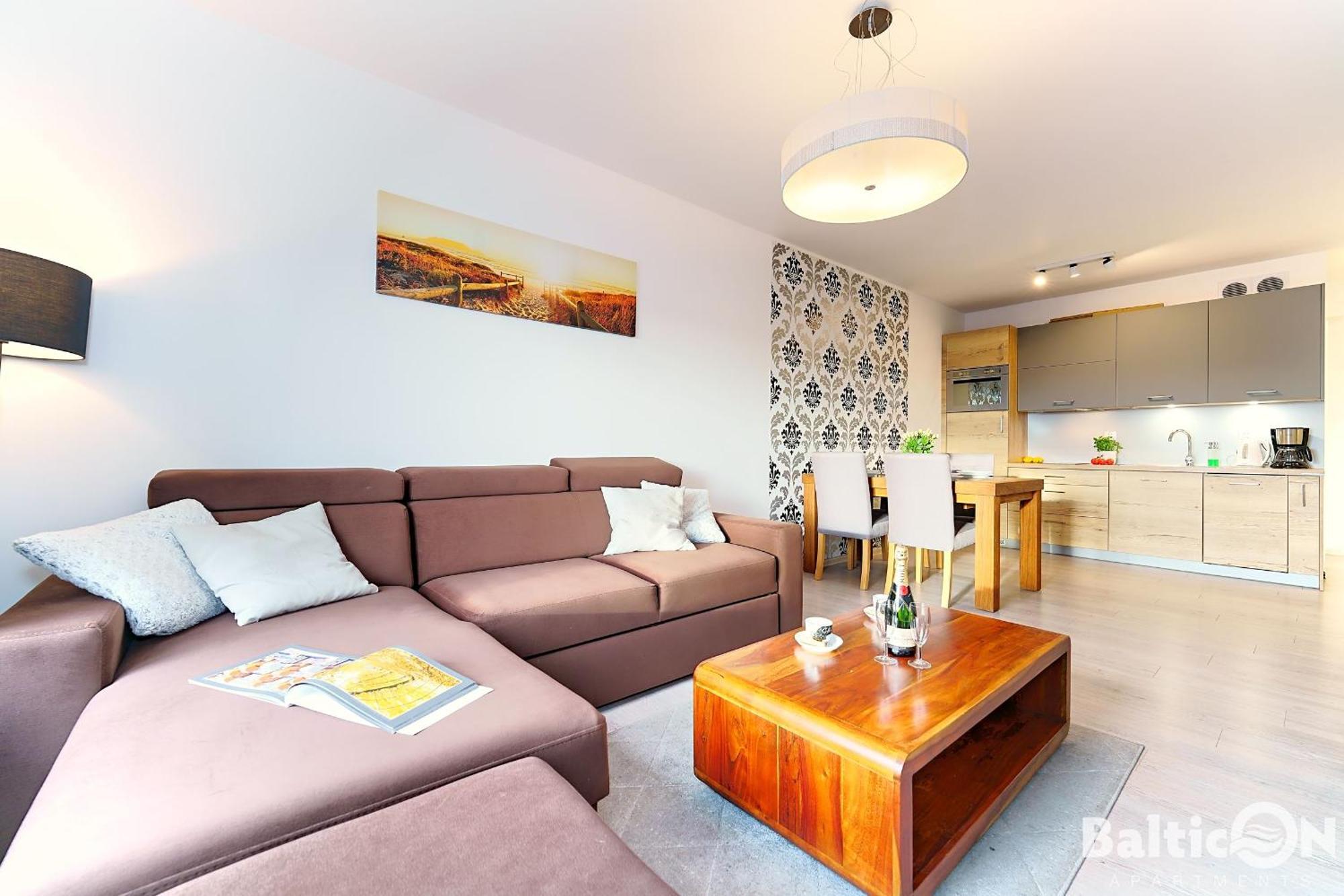 Apartamenty Balticon Polanki Park - Basen, Sauna, Silownia, Sala Zabaw Dla Dzieci Inclusive 코워브제크 객실 사진